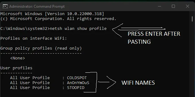 How to check WiFi password on Window (Fastest) WIfi password