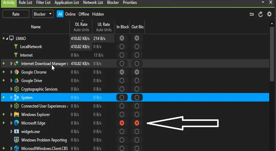 block active (block background usage)